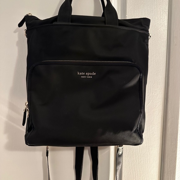 Kate Spade Sam KSNYL Nylon Convertible Backpack - Picture 2 of 3